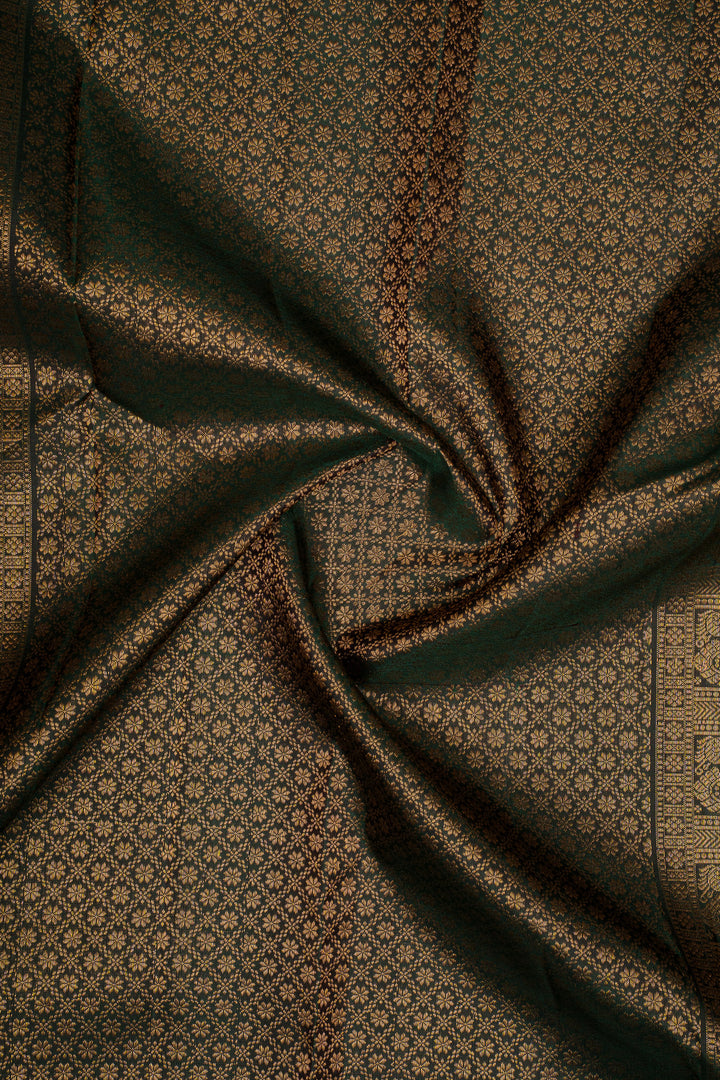 Purple Traditional Pure Kanchipuram Silk Saree