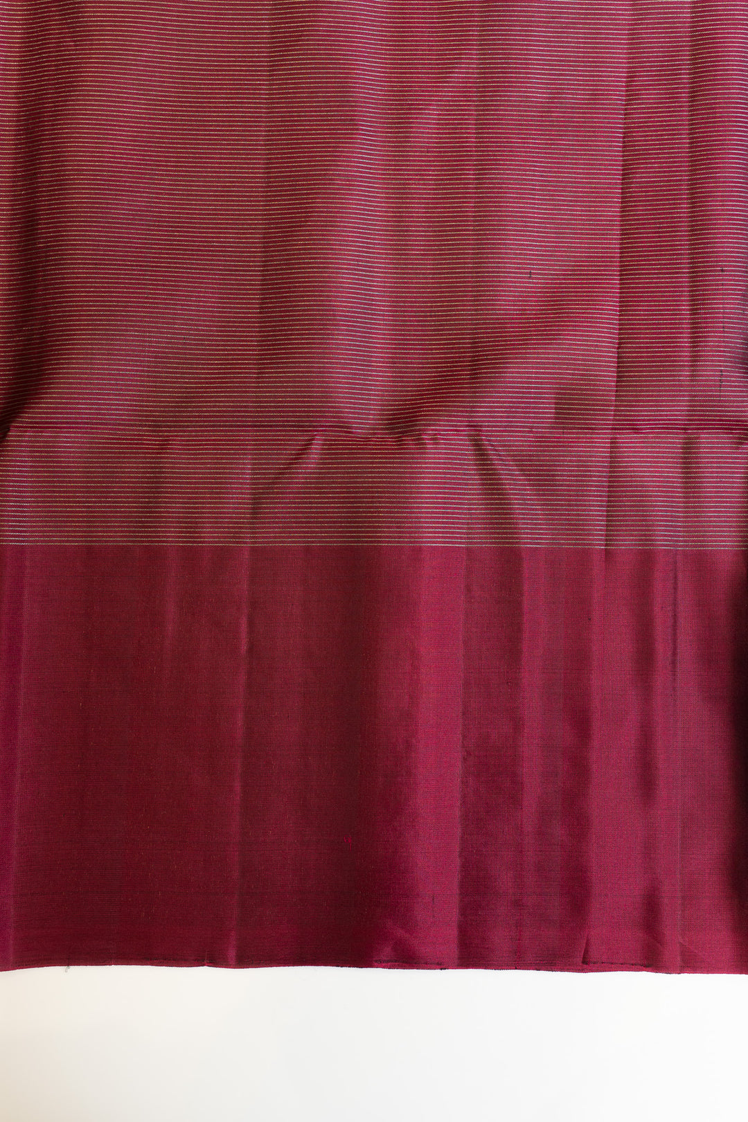 Blue and maroon vairaoosi pure Kanchipuram silk saree