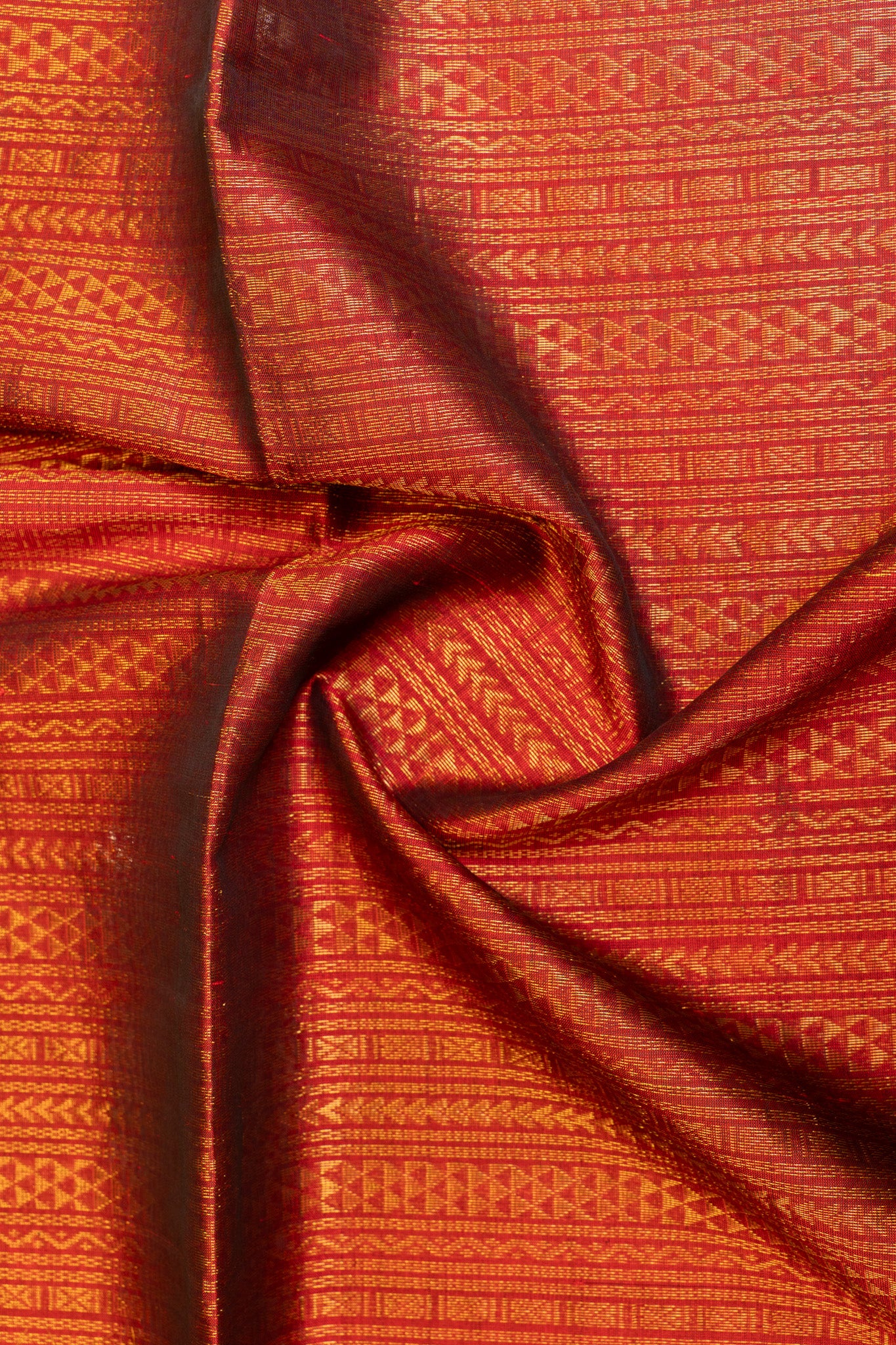 Maroon lakshadeepam pure silk cotton saree