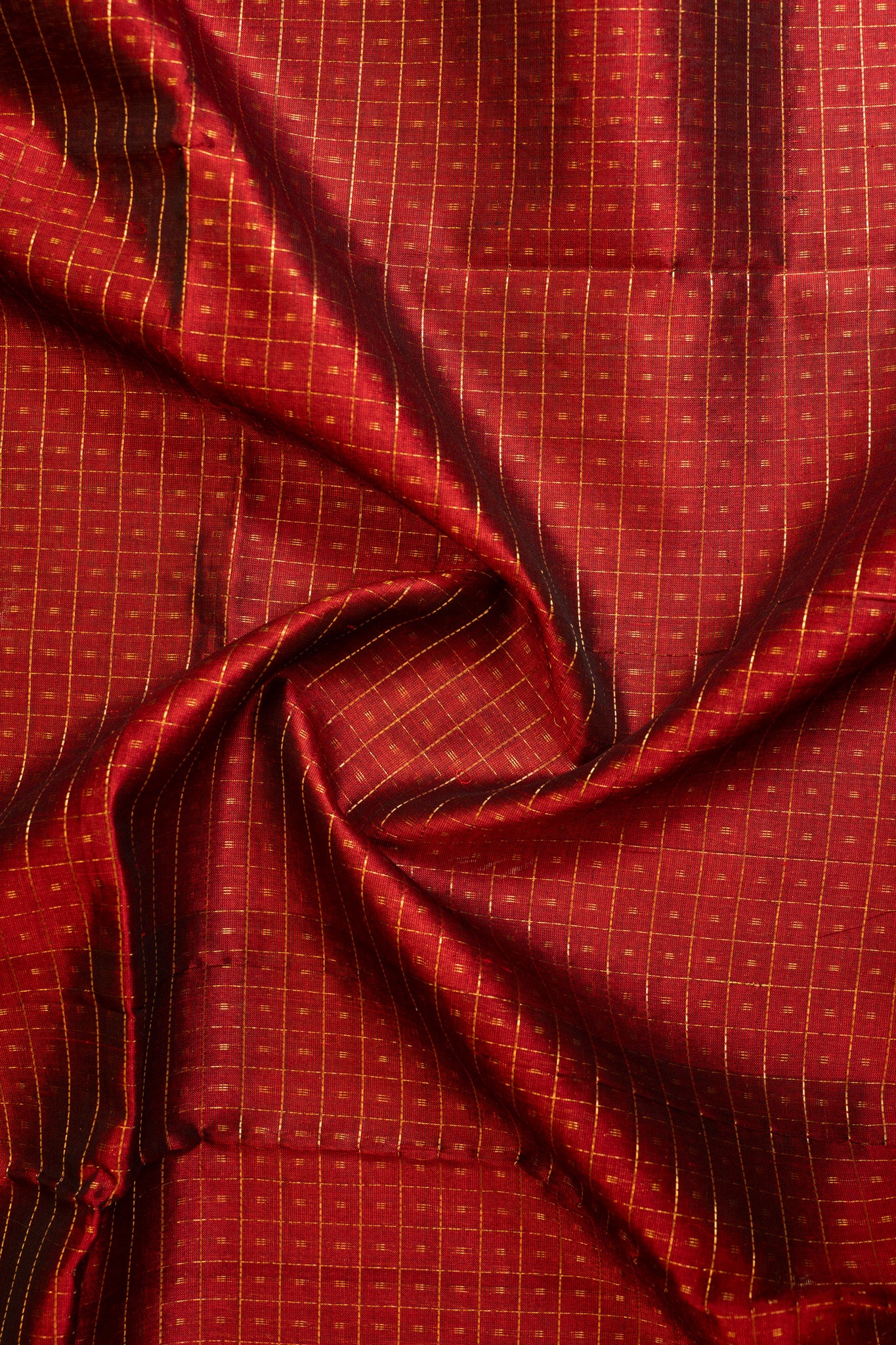 Maroon lakshadeepam pure silk cotton saree