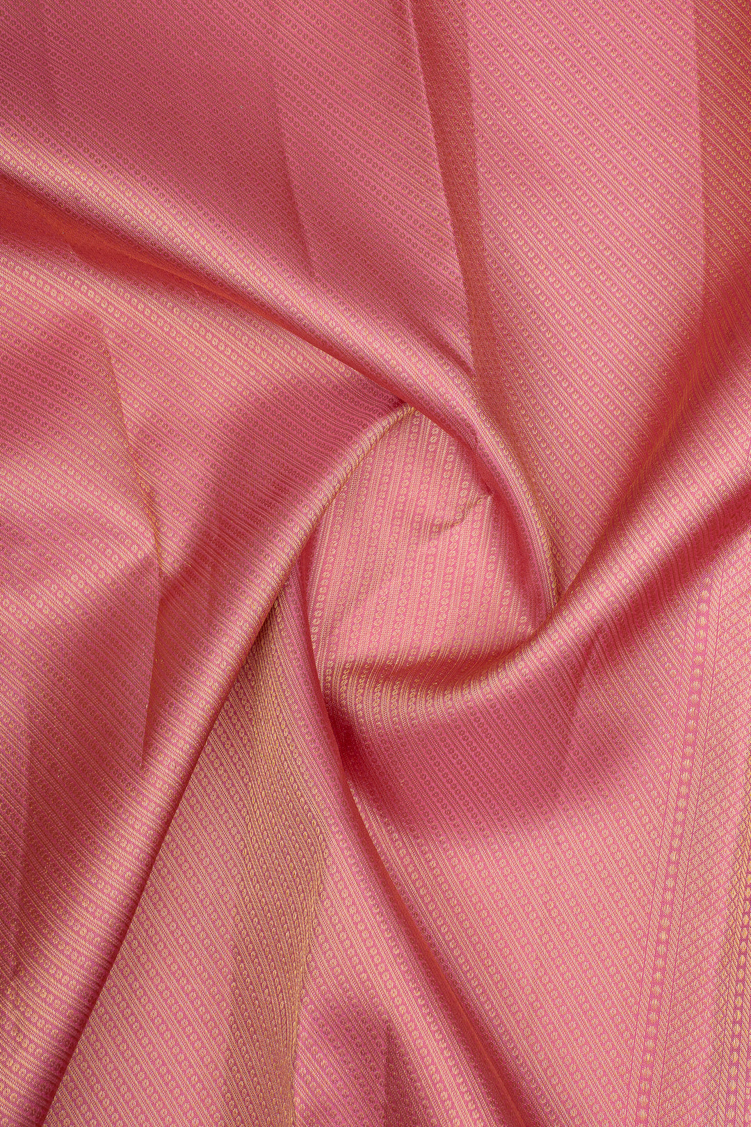 Baby Pink Leheriya Pure Kanchipuram Silk Saree