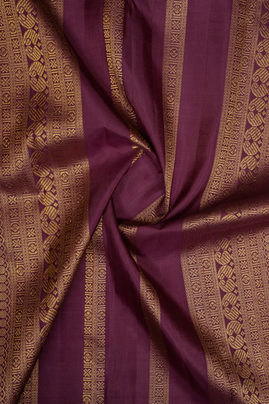 Sampanga green and jamun rettai pettu pure kanchipuram silk saree