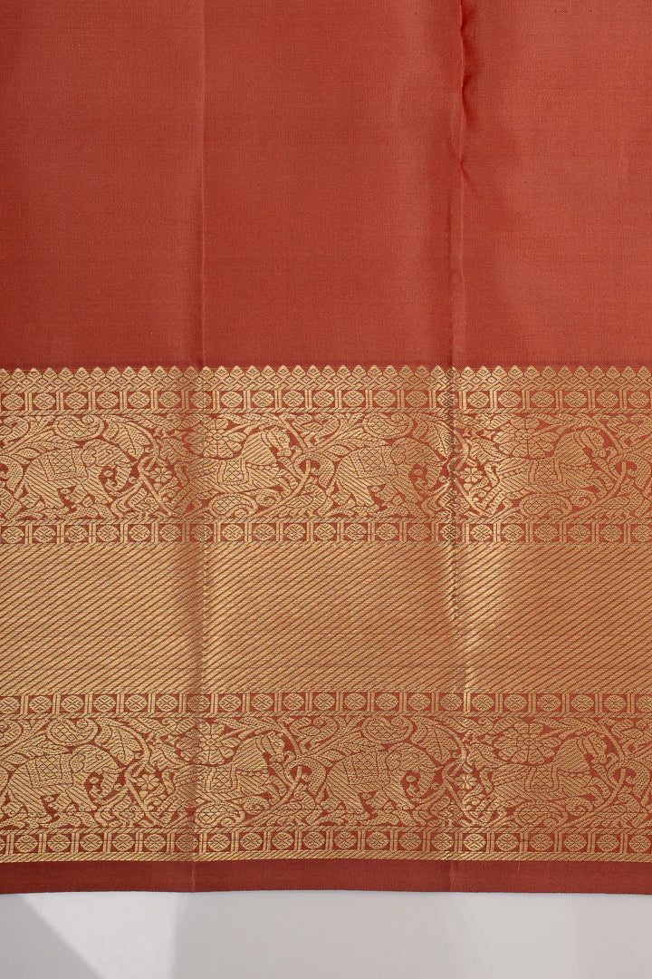 Maroon Traditional Pure Kanchipuram Silk Saree