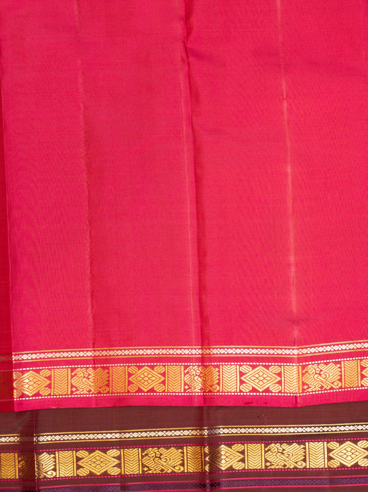 Jamun Varisaipettu Pure Zari Kanchipuram Silk Saree