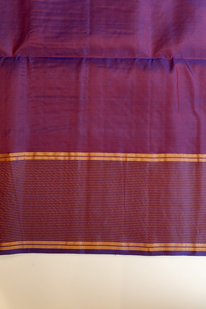 Mandhulir green pure silk saree