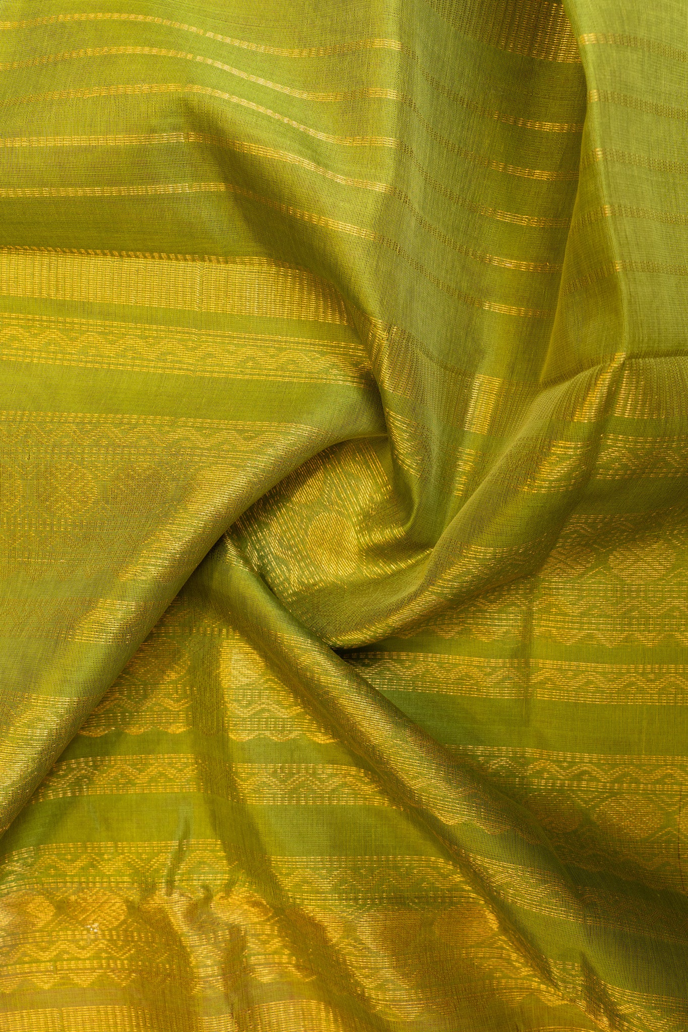 Magenta checks and green pure silk cotton saree