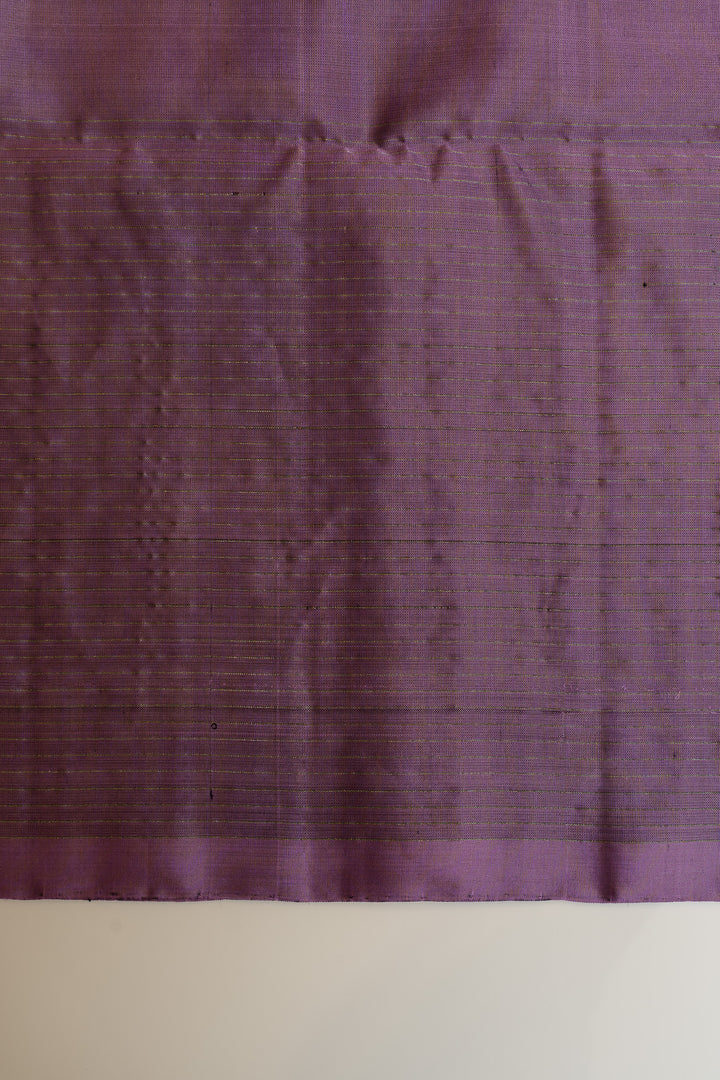 Iris Purple pure soft silk saree