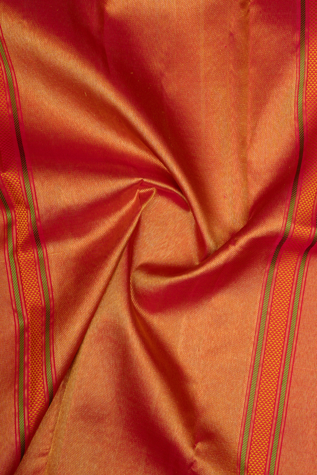 Beige latte traditional pure kanchipuram silk saree