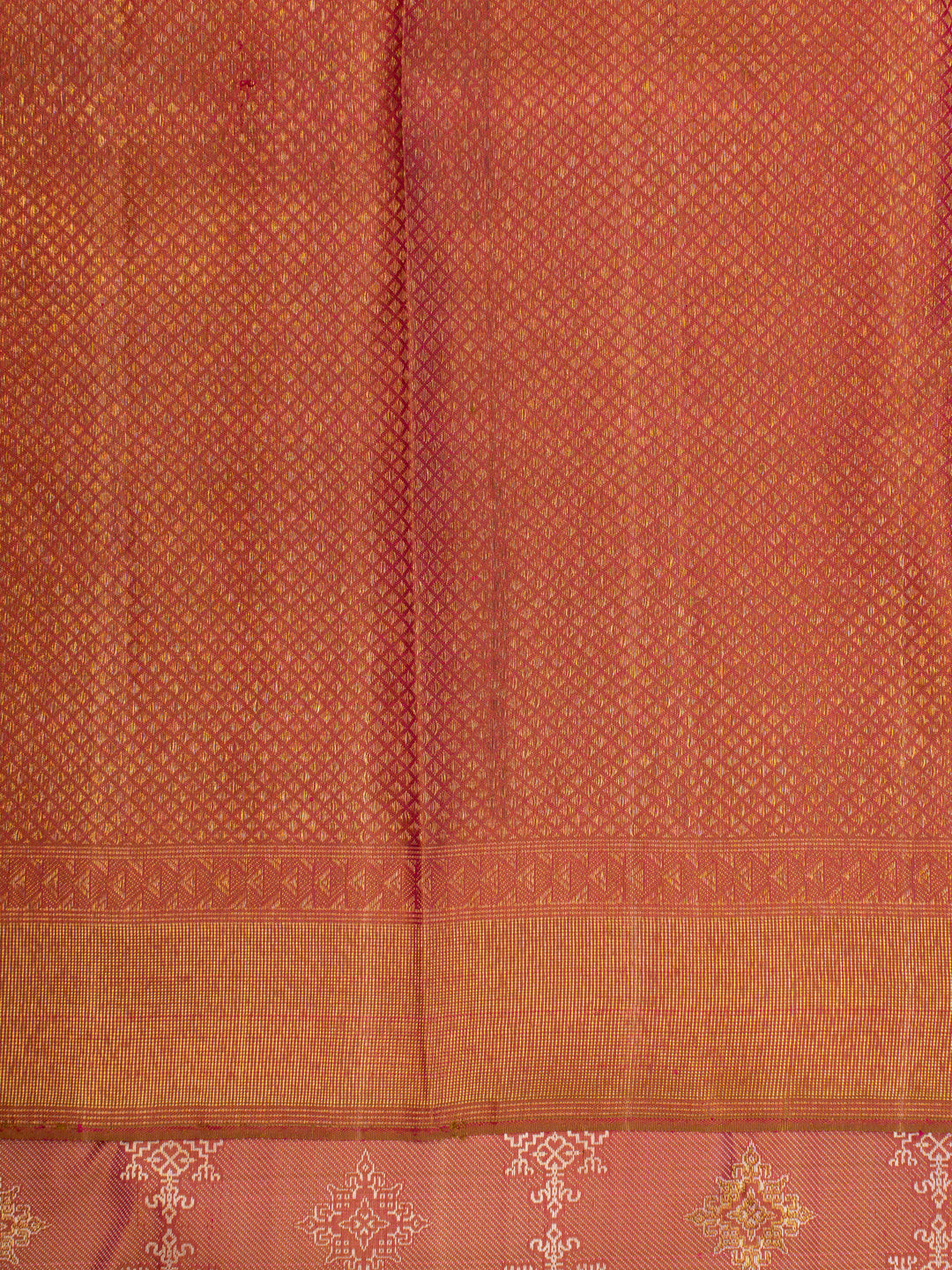 Rose Pink kasuti pure zari Kanchipuram silk saree
