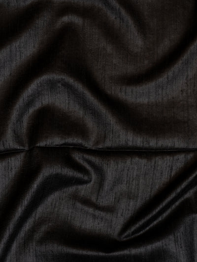 Black Madhubani Hand Printed Pure Tussar Silk Saree - Clio Silks