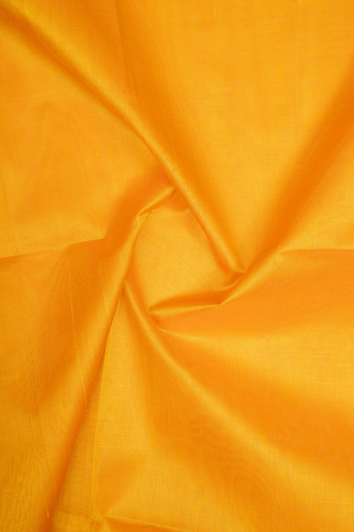 Yellow and Pink Korvai Pure Silk Cotton Saree