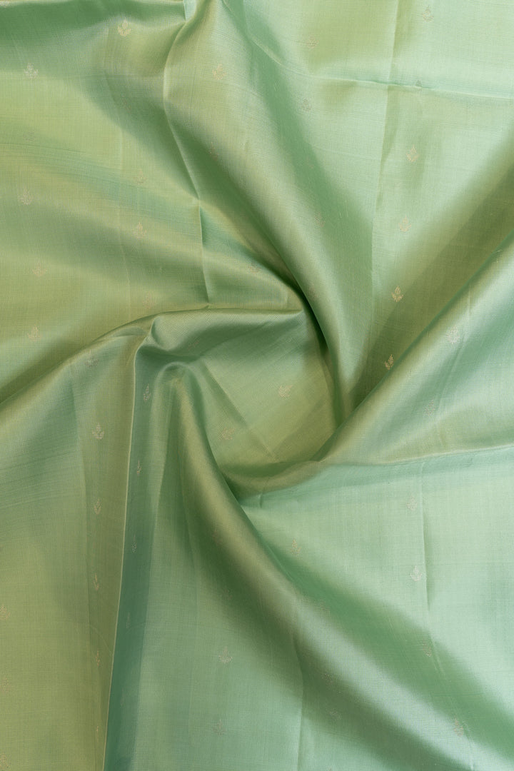Pastel blue pure soft silk saree