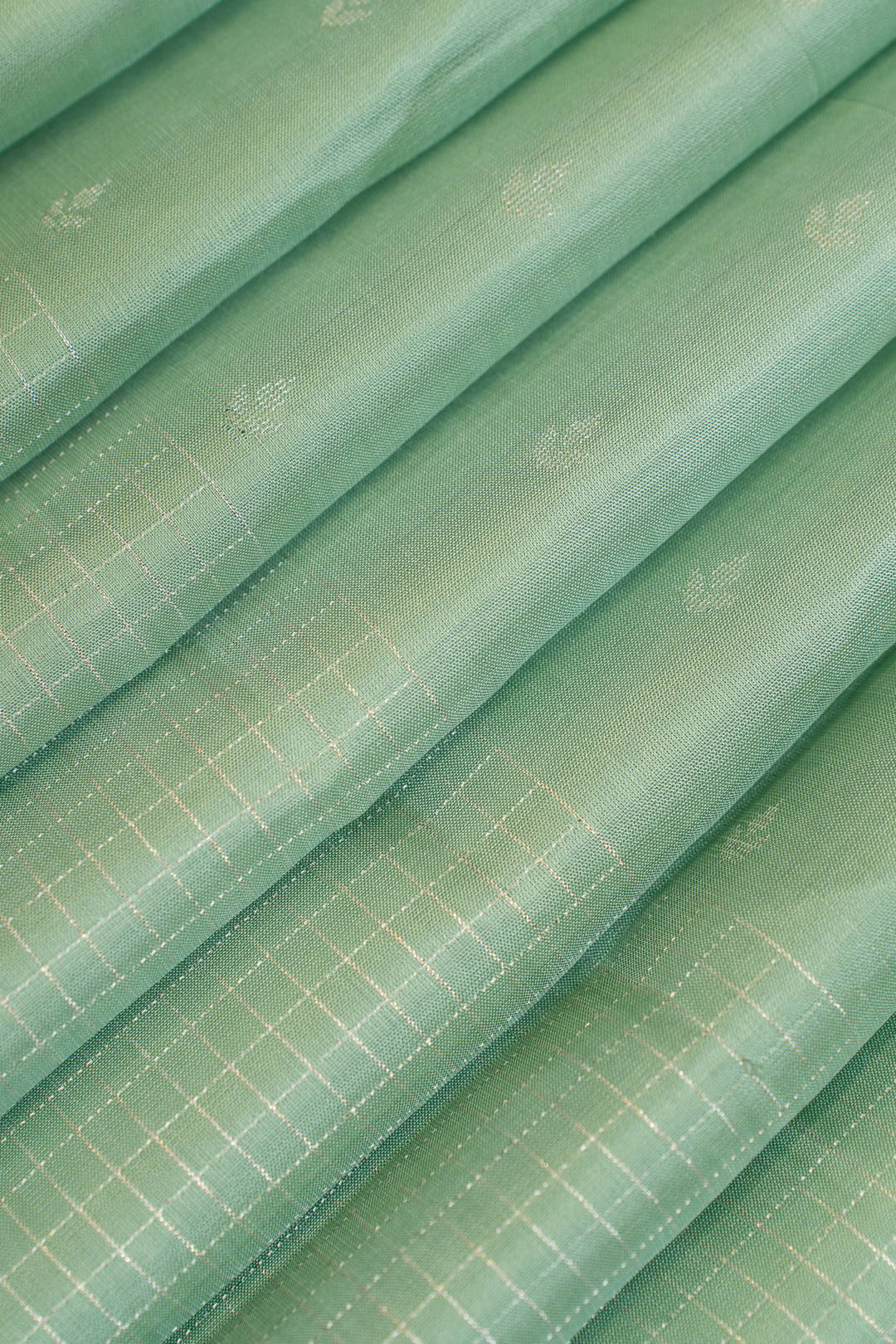 Pastel blue pure soft silk saree