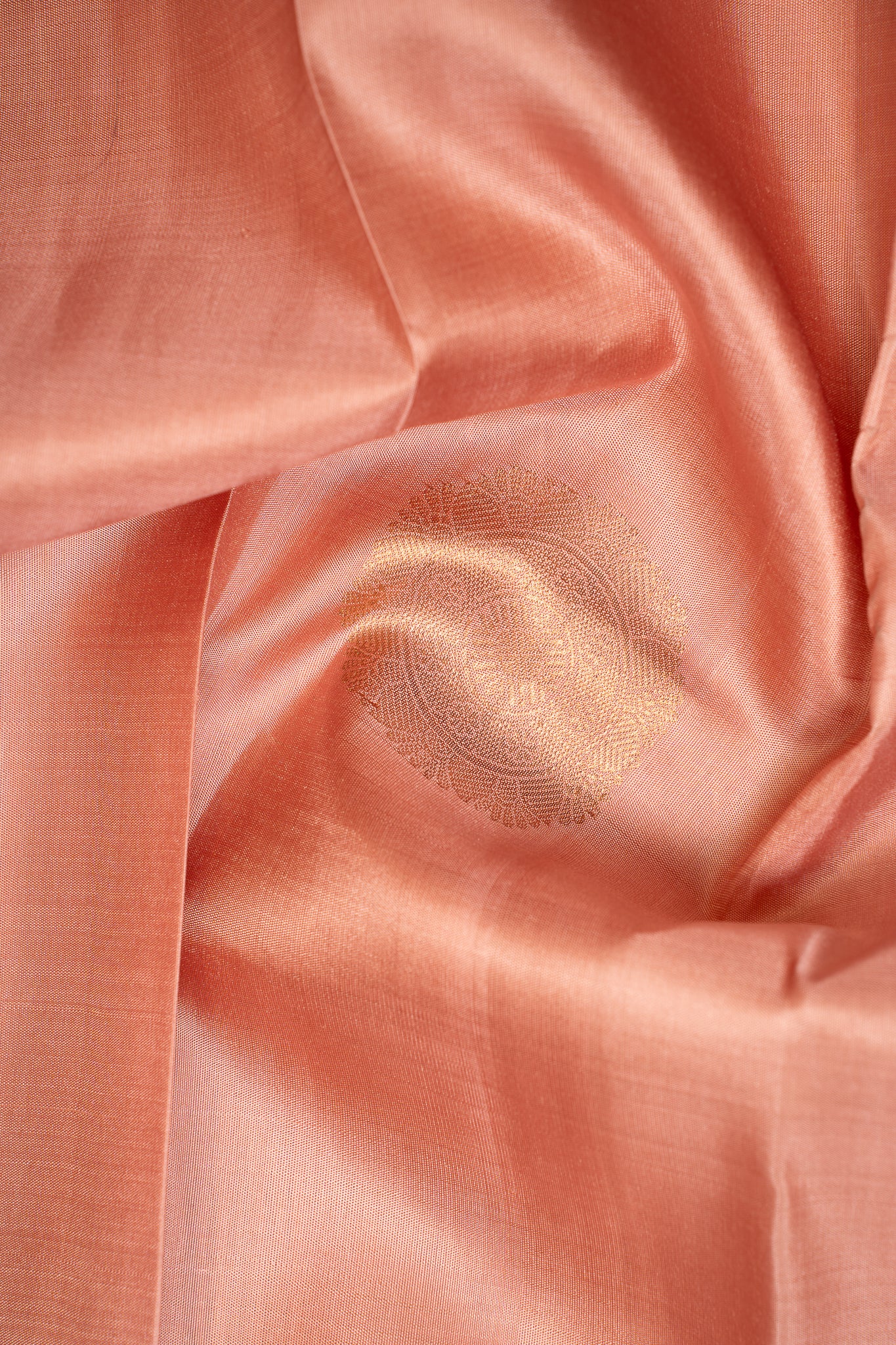 Pastel Pink Pure Kanchipuram Silk Saree - Clio Silks