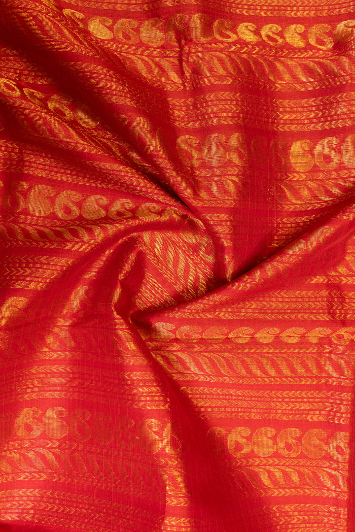 Bottle green thread checks pure silk cotton saree