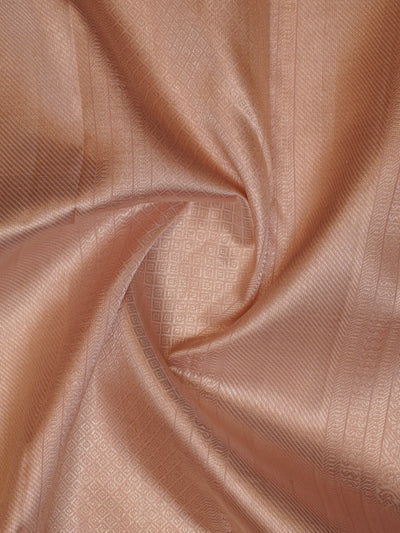 Baby Pink Brocade Pure Kanchipuram Silk Saree