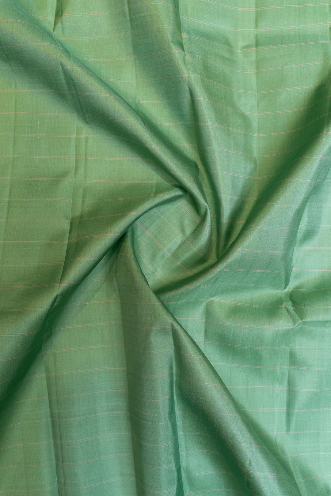 Pastel green traditional pure silk saree