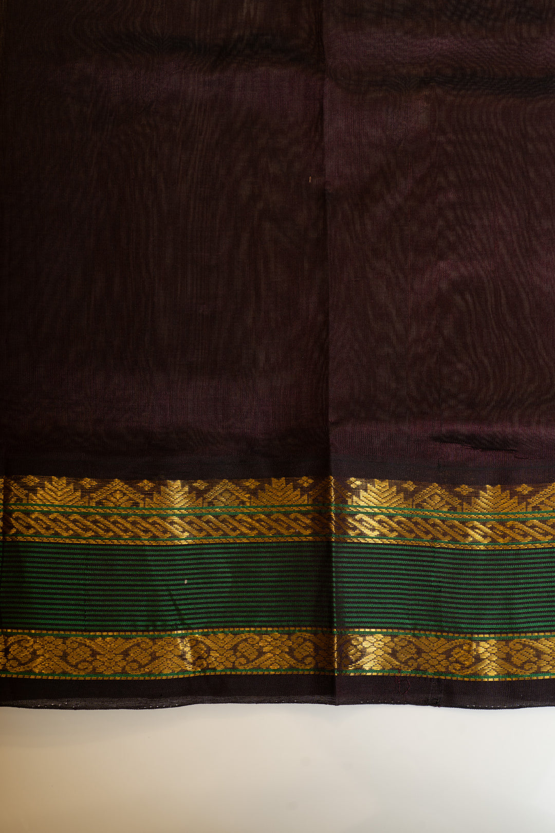 Biscuit beige pure silk cotton saree