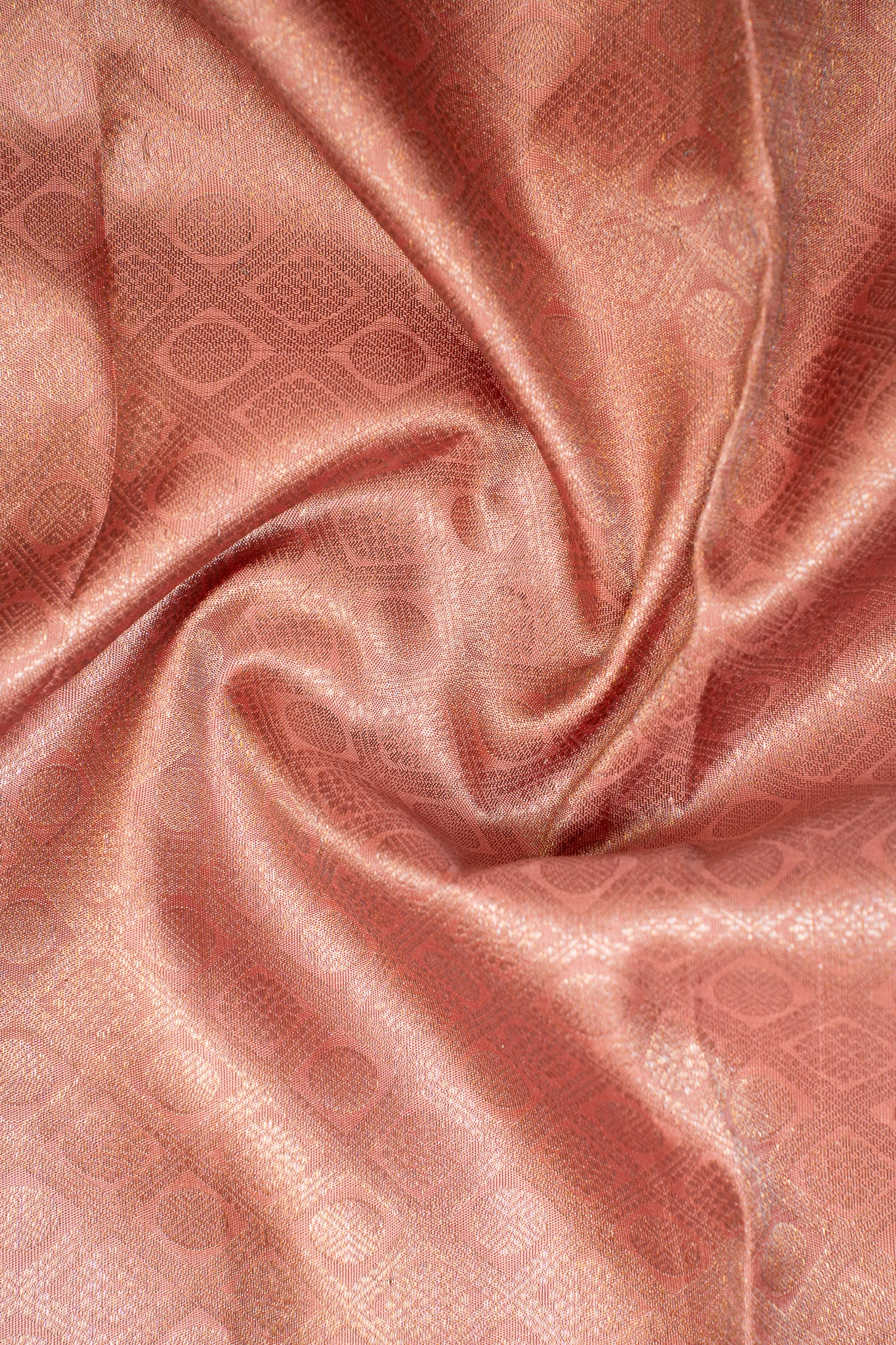 Blush Pink Pastel Pure Kanchipuram Silk Saree - Clio Silks