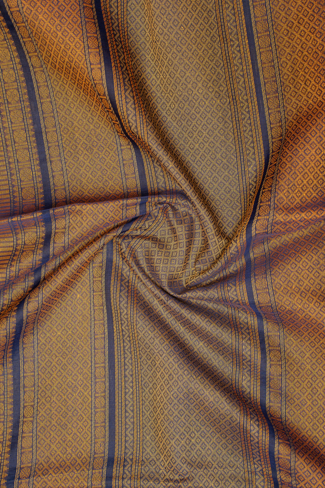 Maroon Thread Work Pure Silk Cotton Saree - Clio Silks