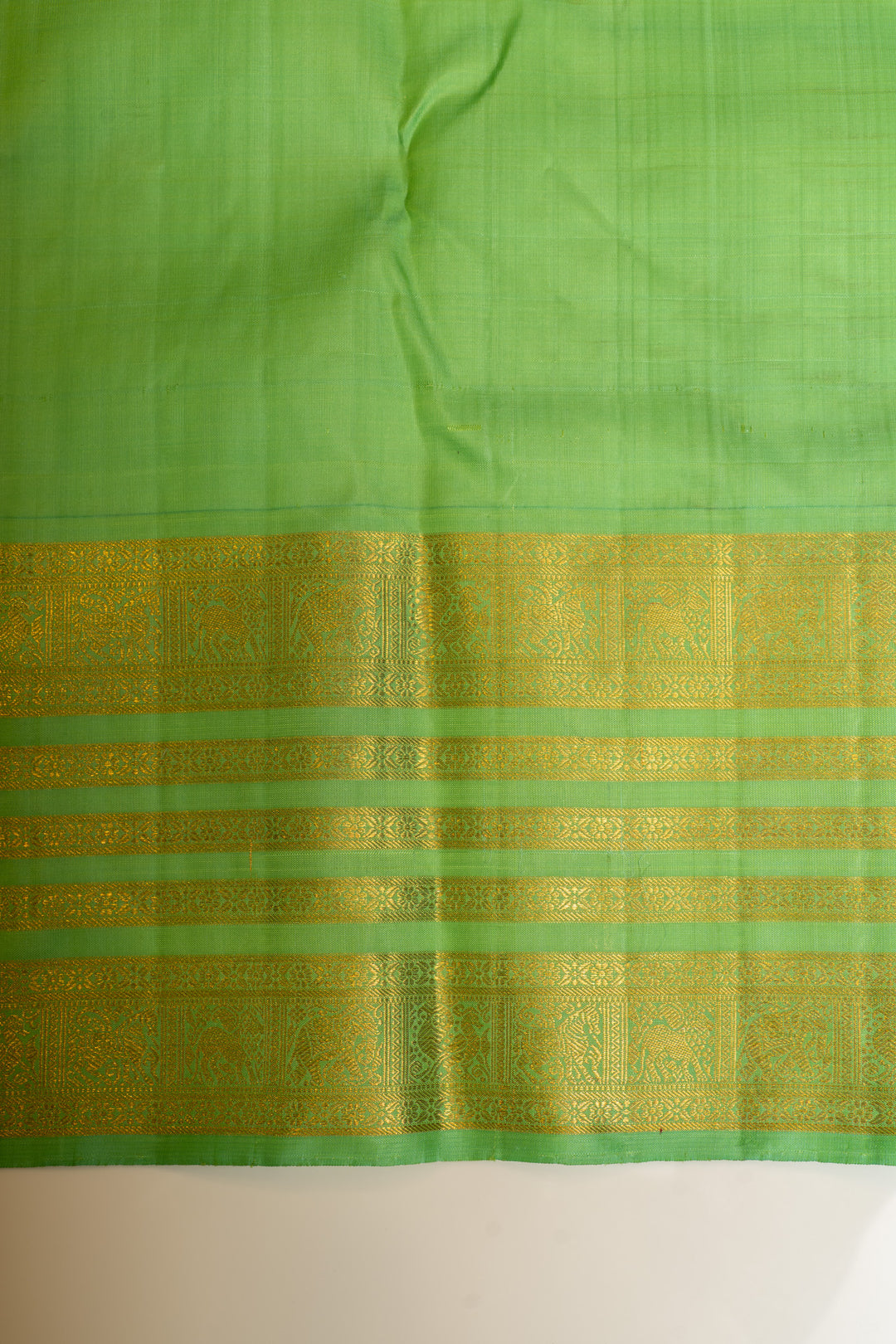 Rouge pink checks pure zari Kanchipuram silk saree