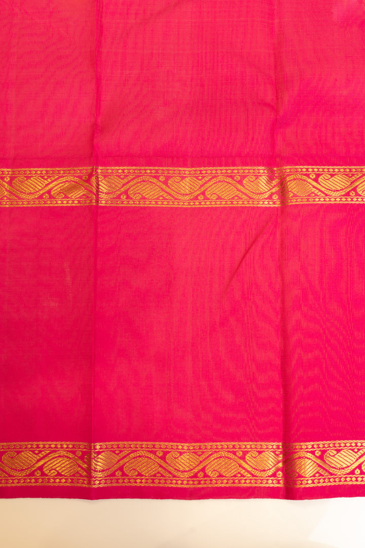 Yellow plus butta pure zari Kanchipuram Silk saree