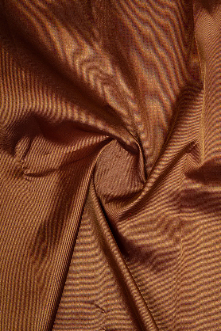 Gold Brocade Pure Kanchipuram Silk Saree