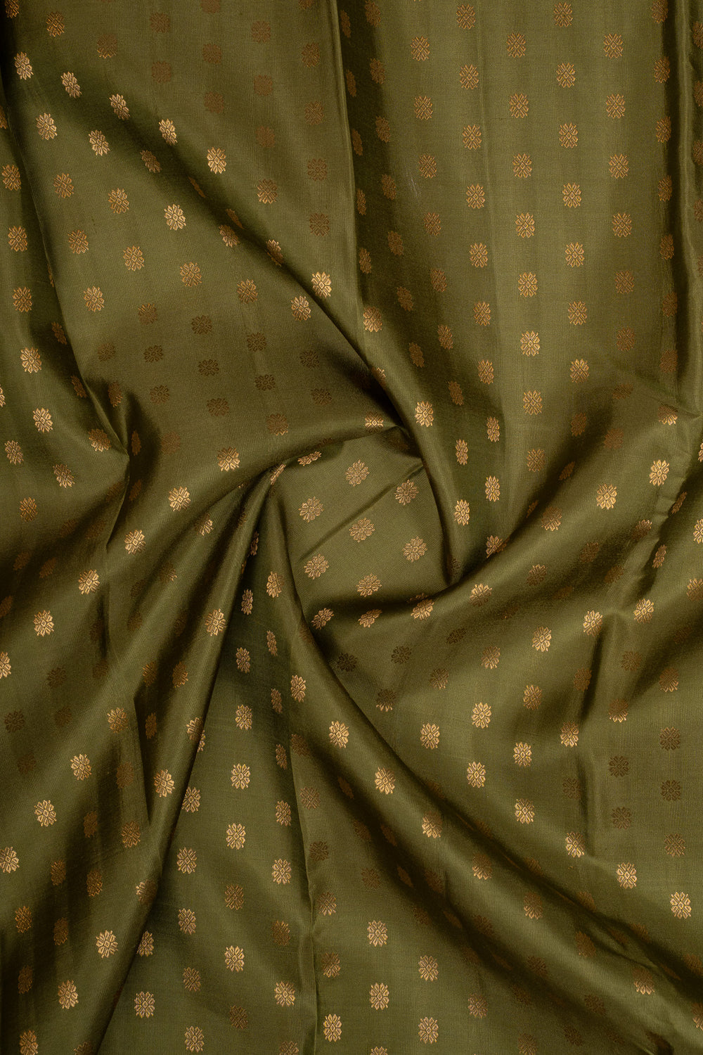 Mehandi green traditional pure kanchipuram silk saree