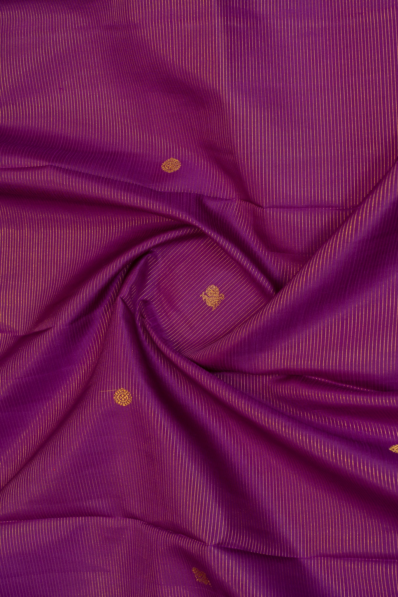 Purple vairaoosi pure Kanchipuram silk saree