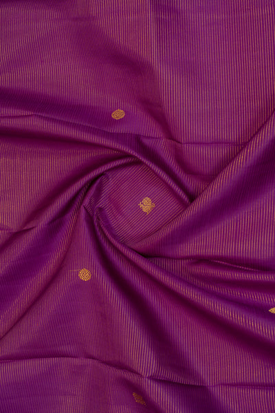 Purple vairaoosi pure Kanchipuram silk saree