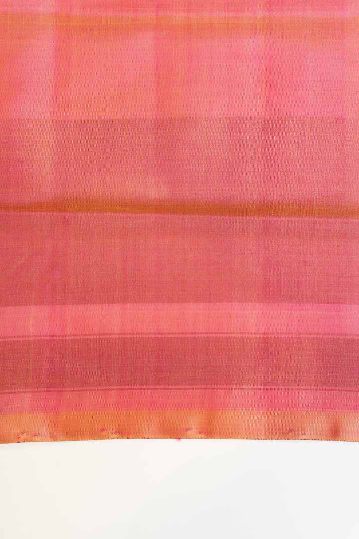 Off white and rust pure ikat patan patola silk saree