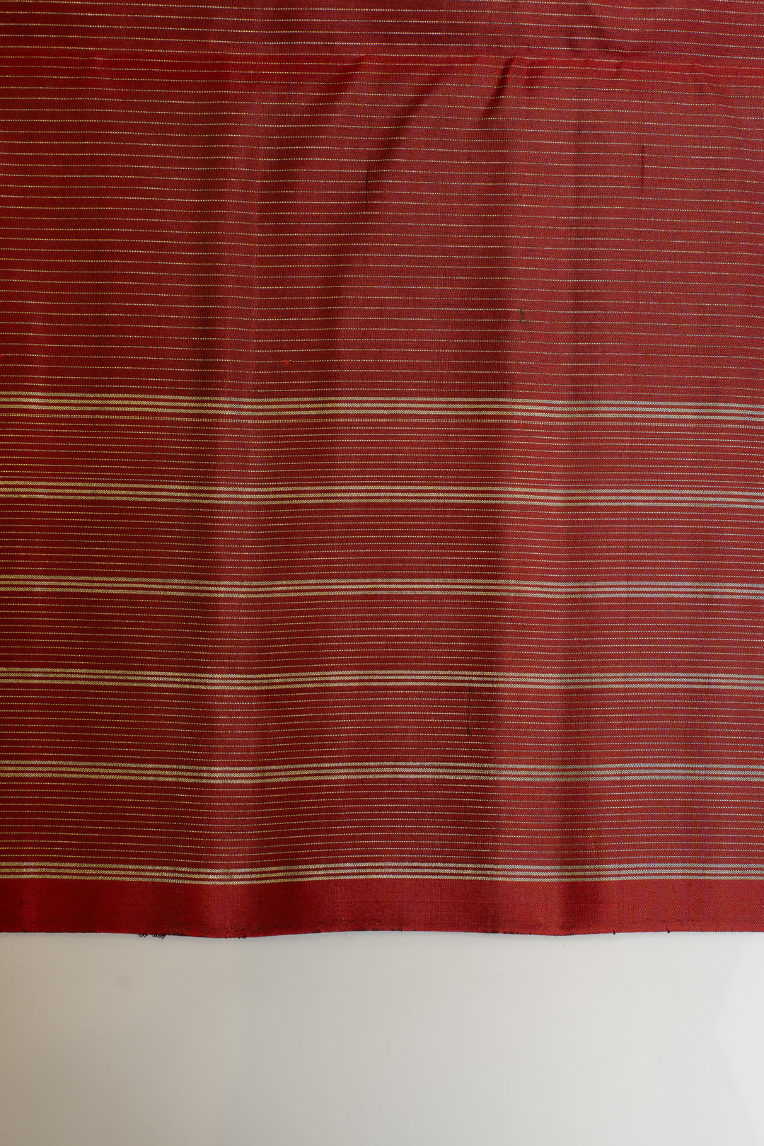 Bottle green and maroon pure soft silk saree