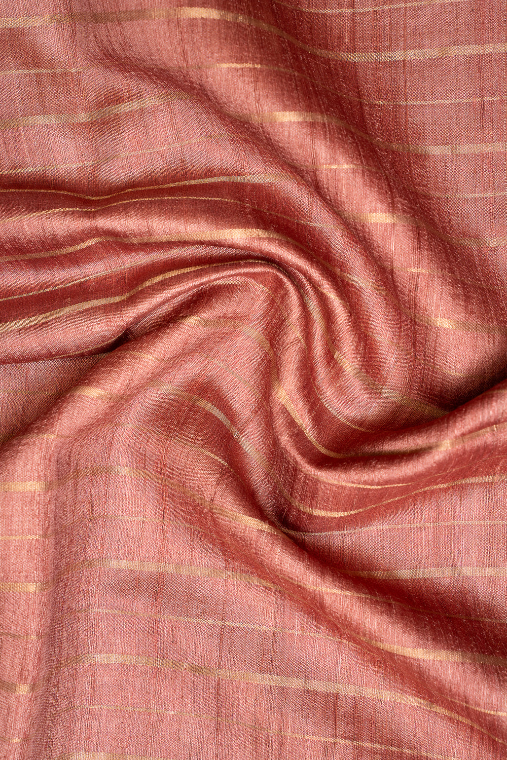 Auburn Maroon Pichwai HandPrinted Pure Tussar Saree - Clio Silks