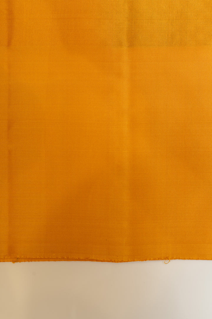 Maroon and yellow checks pure soft Silk saree