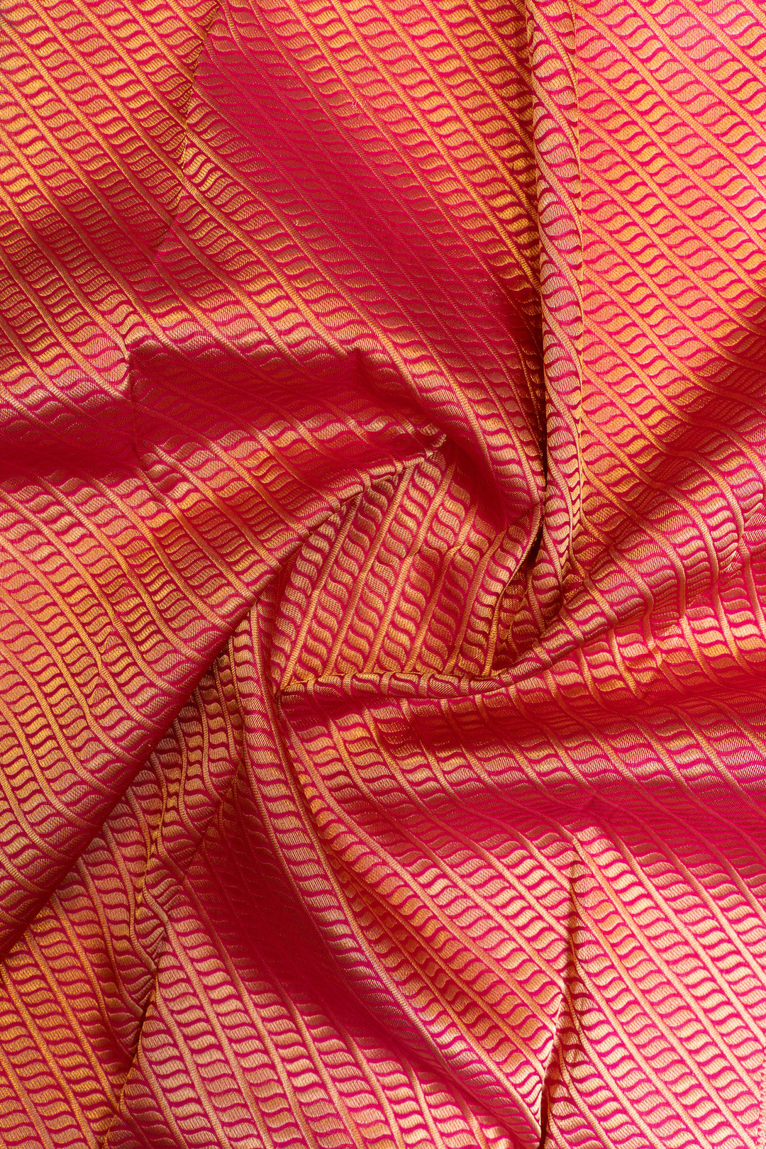 Indigo purple rettai pettu pure Kanchipuram silk saree
