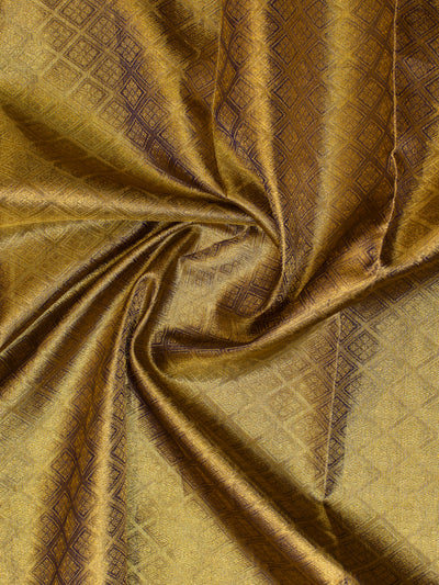 Silver and Gold Tissue Kanchipuram Silk Saree