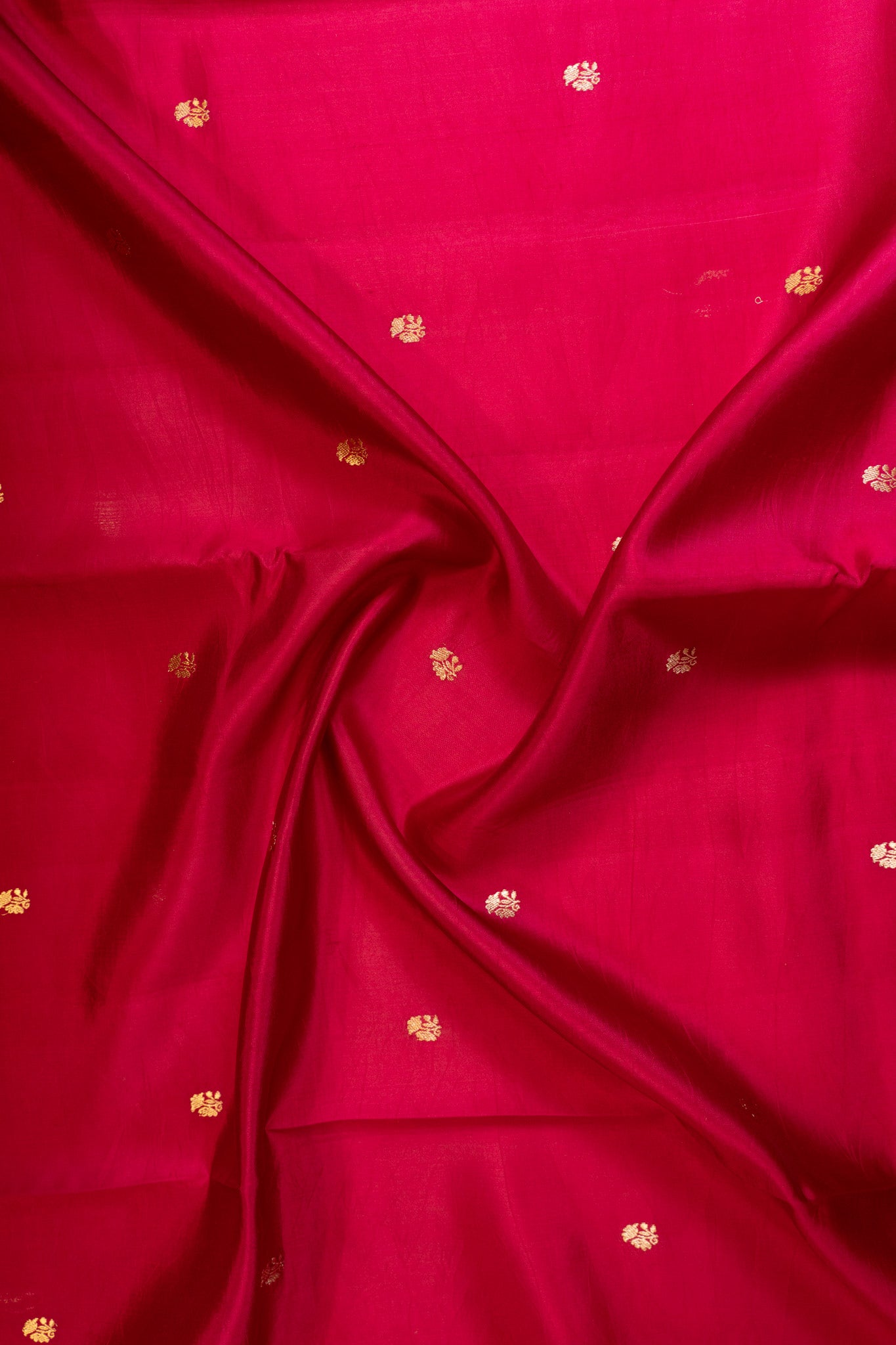 Rani pink pure Banaras mashru silk saree