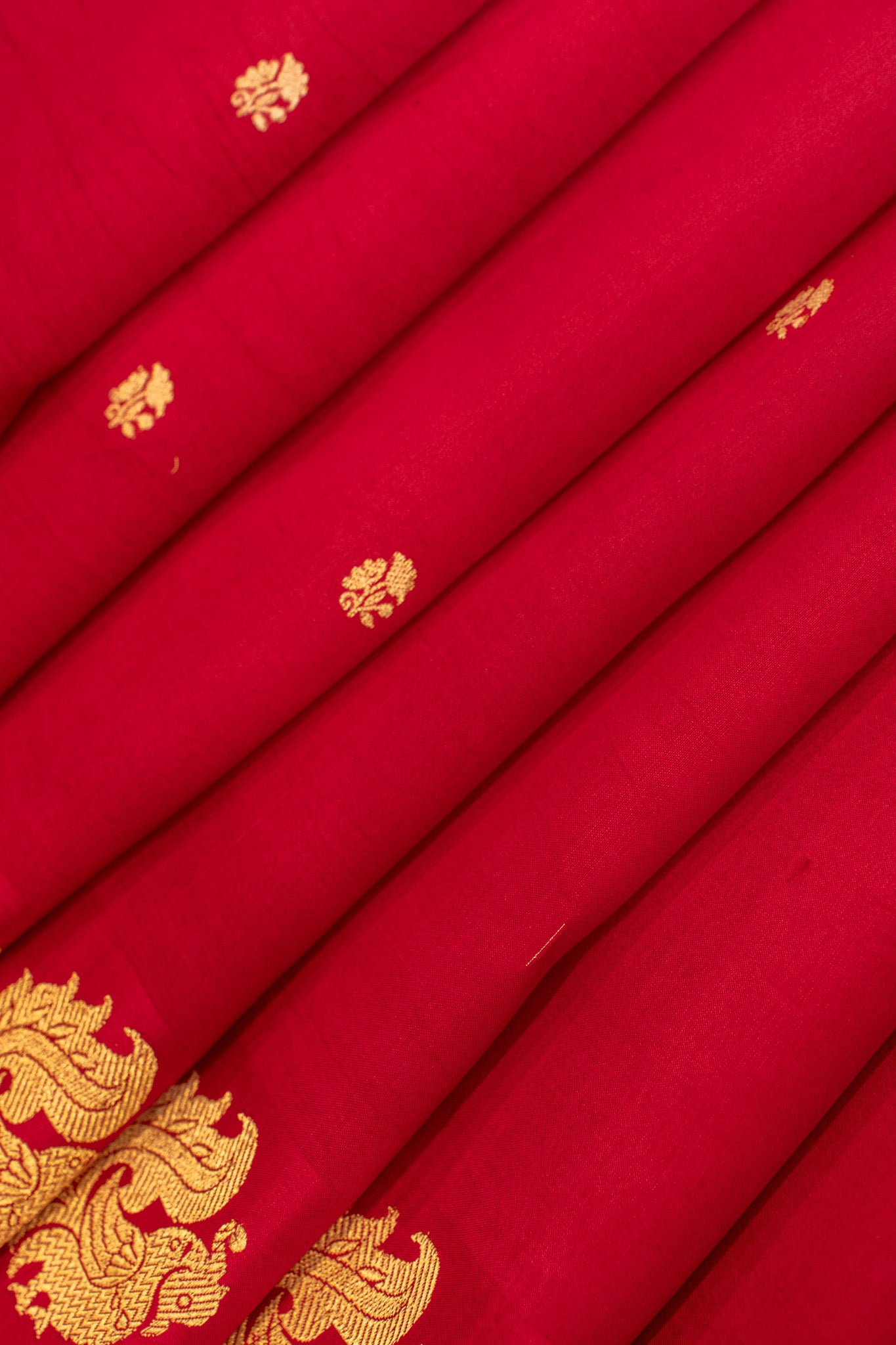 Rani pink pure Banaras mashru silk saree