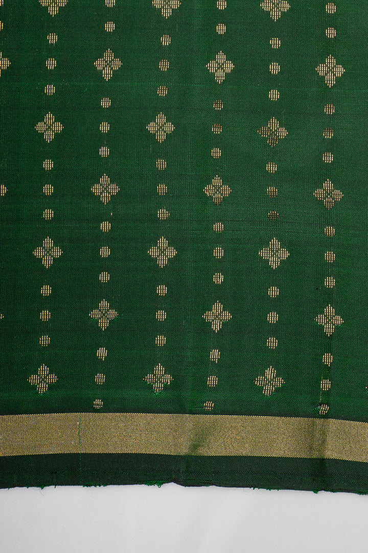 Green Traditional Pure Soft Silk Saree
