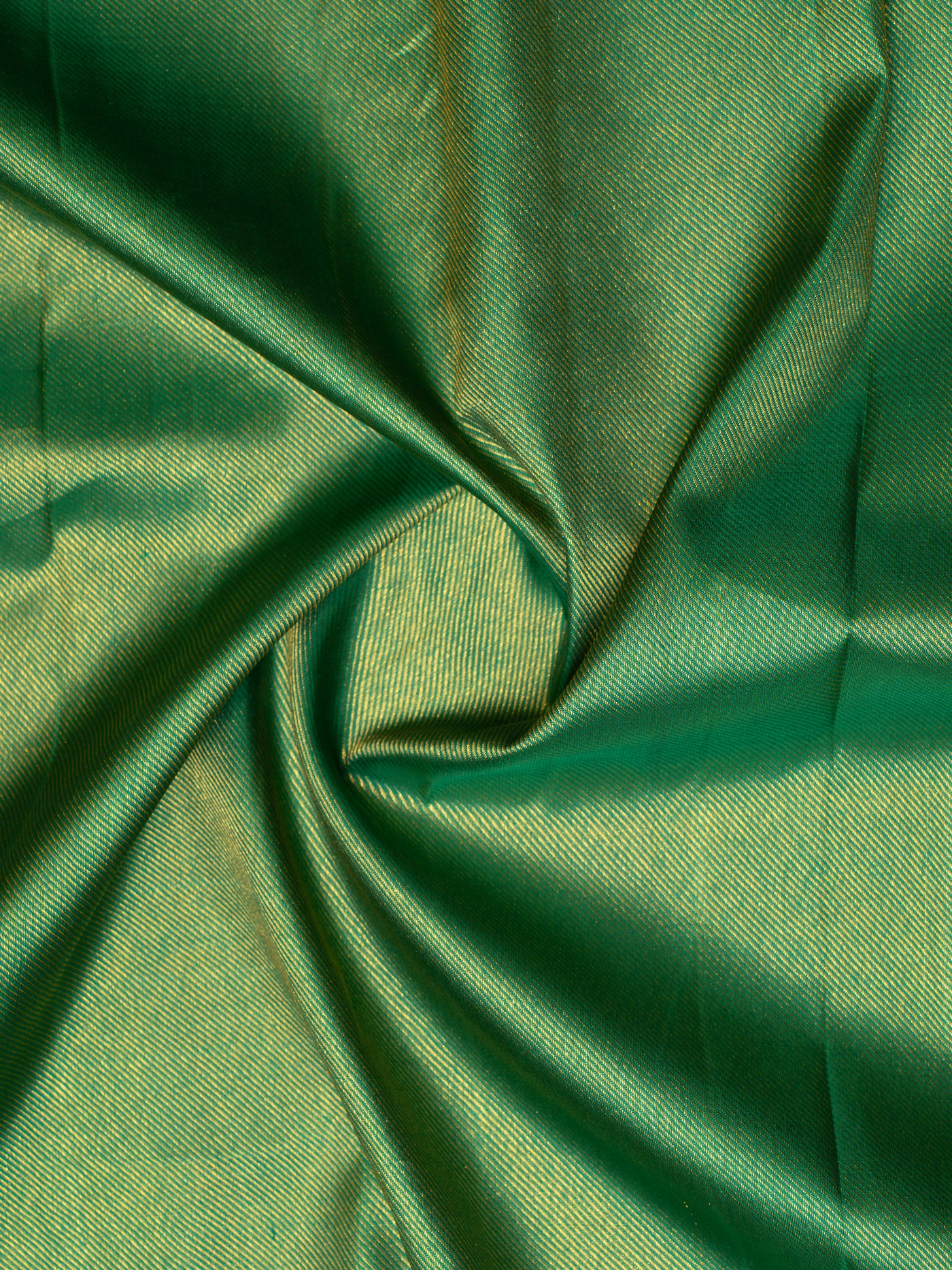 Sea Green Pure Kanchipuram Silk Saree