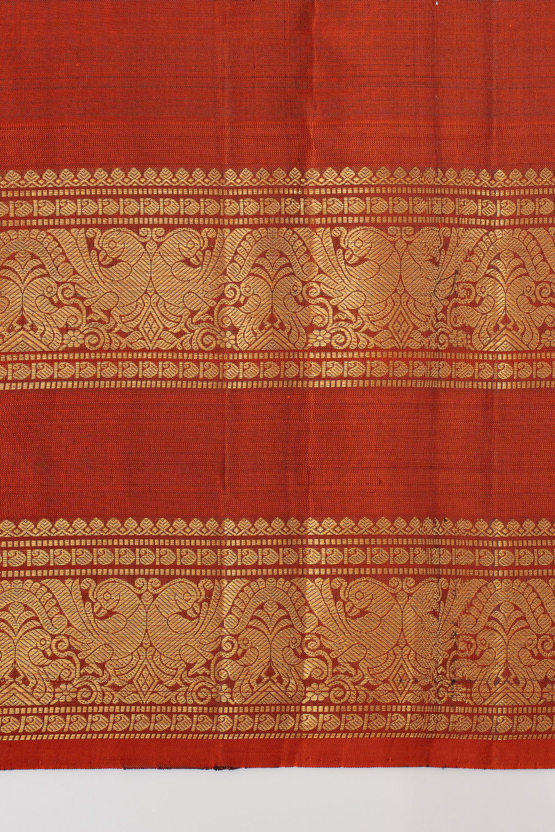 Purple Zari Checks Pure Kanchipuram Silk Saree