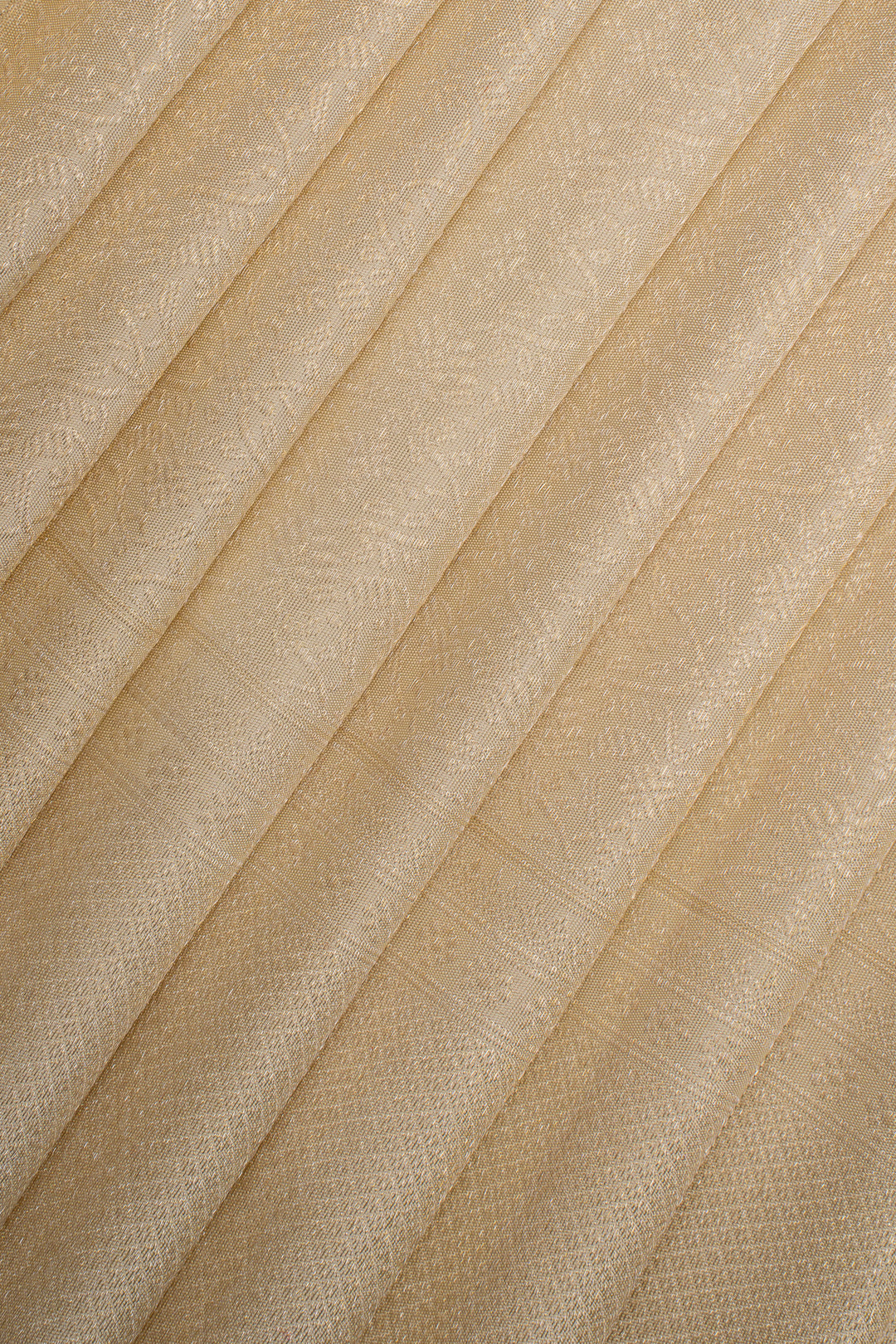 Ivory brocade pure kanchipuram silk saree