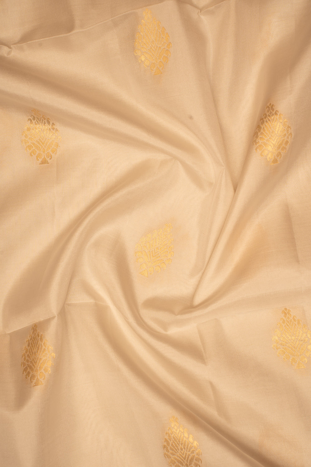 Off White and Maroon Pure Soft Silk Saree - Clio Silks