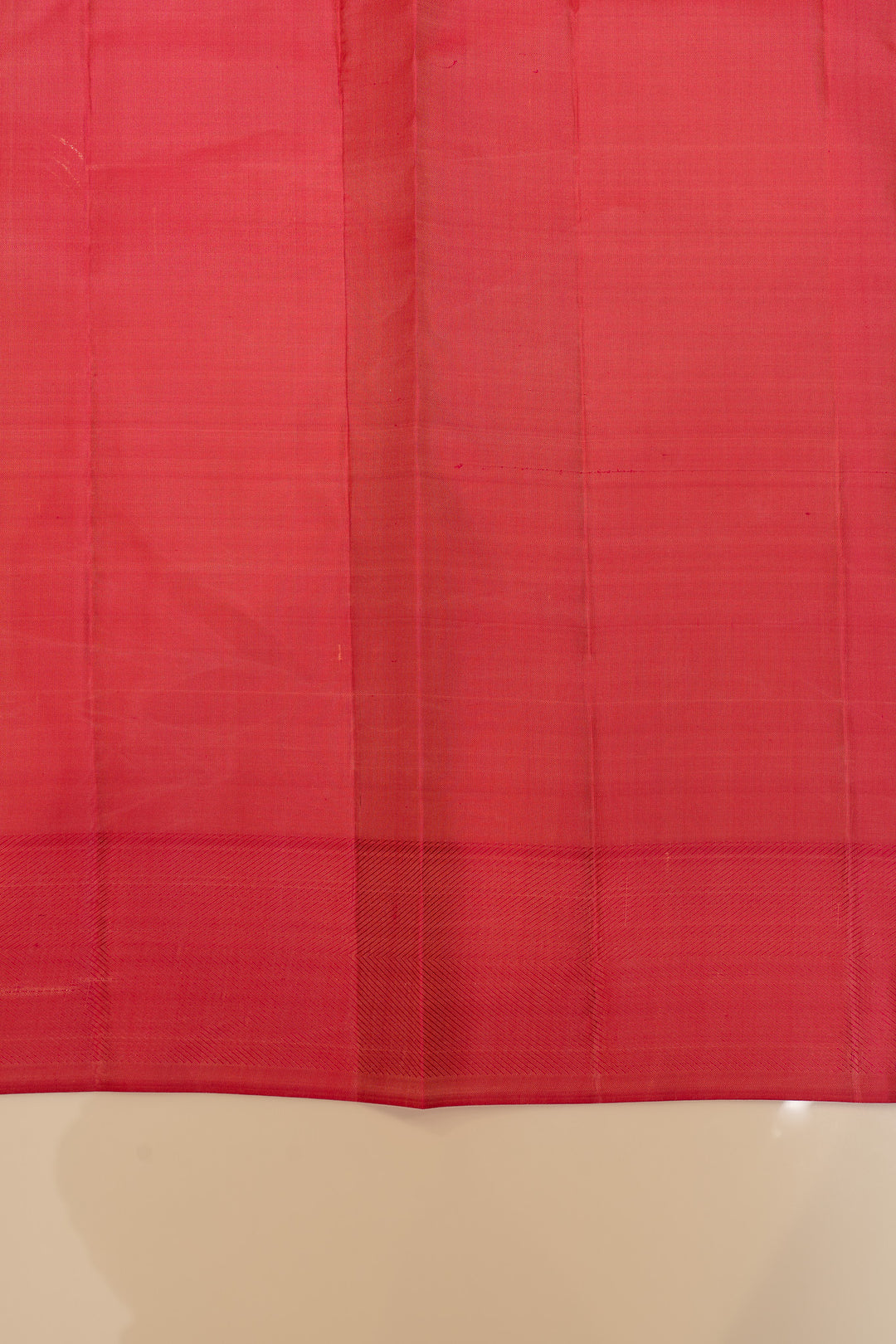 Pastel pink thread embossed pure Kanchipuram silk saree