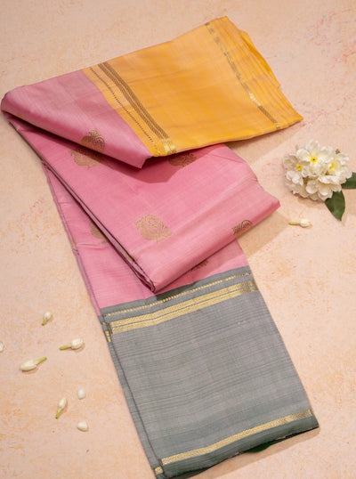 Pastel kanchipuram silk sarees
