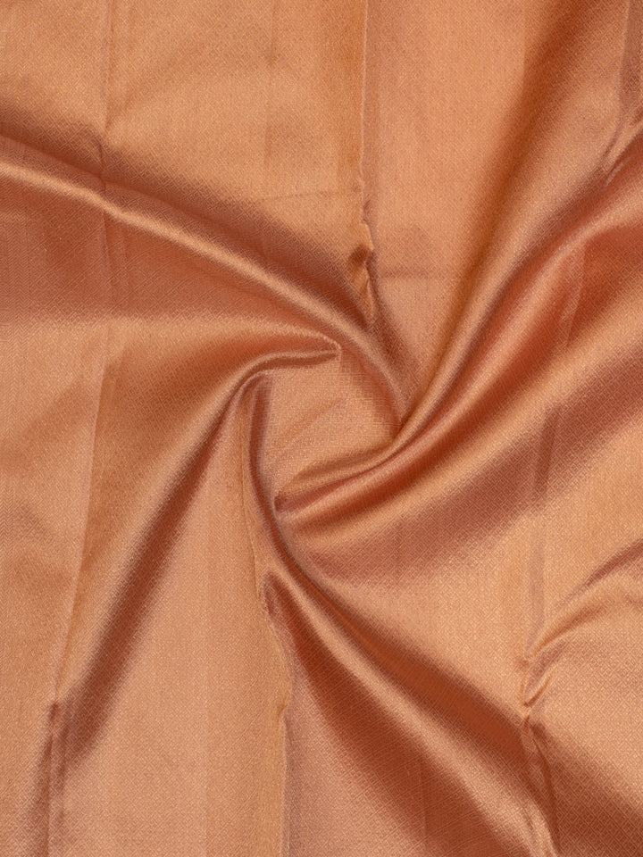 Rose pink floral brocade pure Kanchipuram silk saree