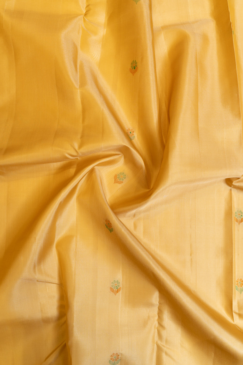 Off white Jamdani motifs without zari pure Kanchipuram silk saree