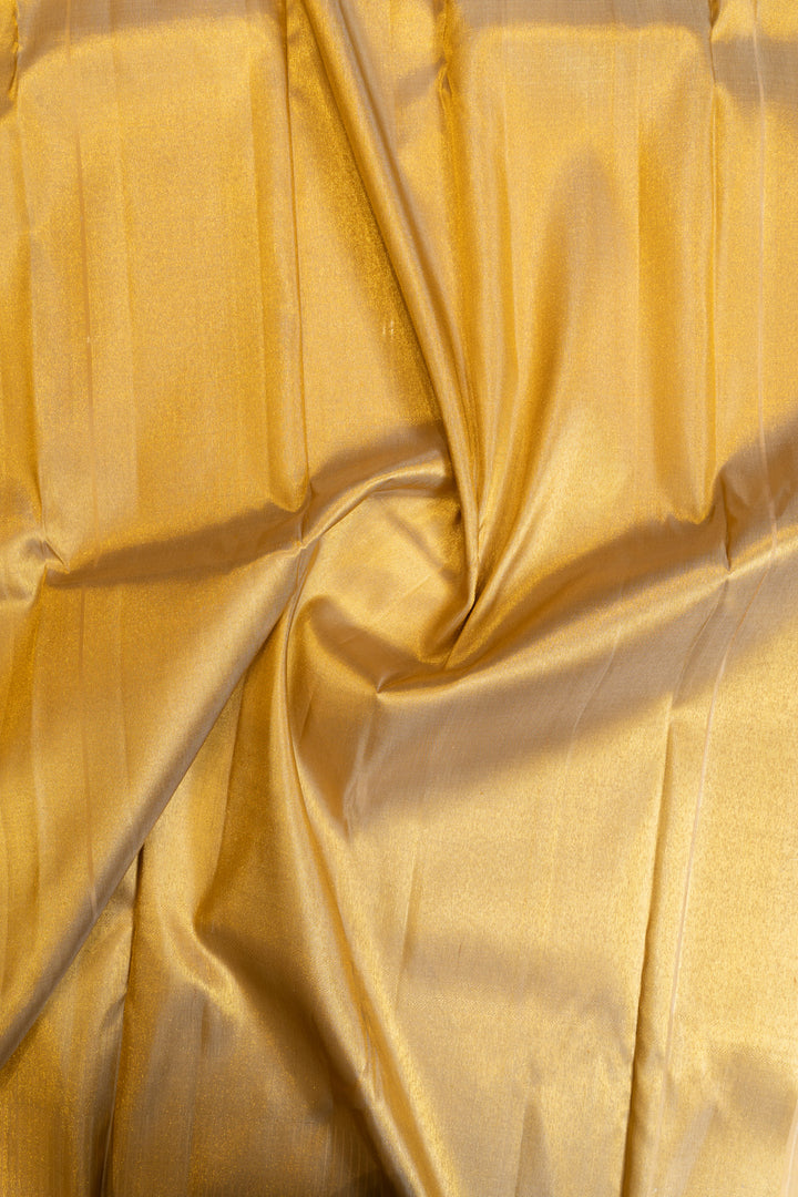 Biscuit gold pure 8 Kol Kanchipuram silk saree