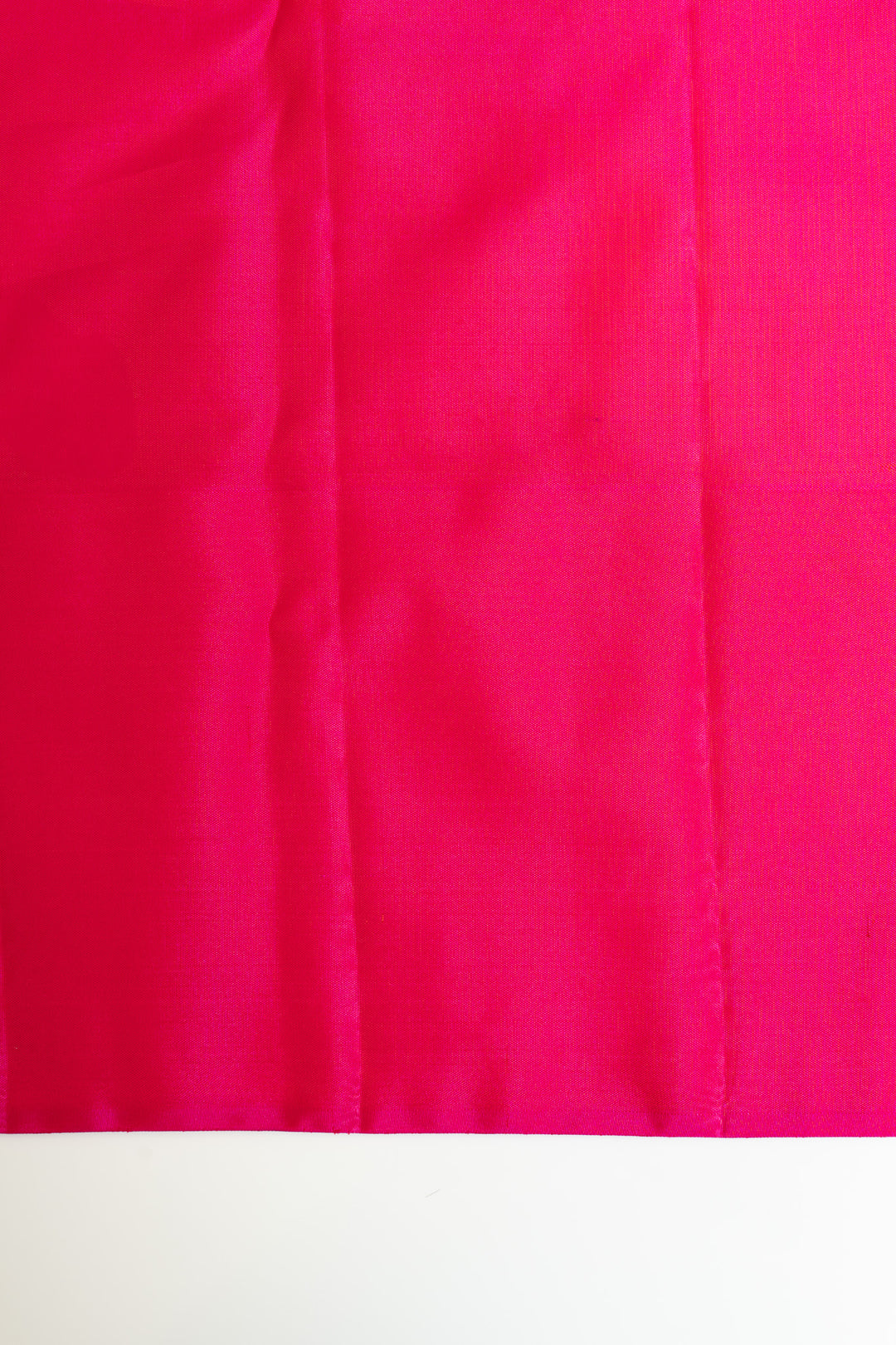 Rani pink and orange pure Kanchipuram silk saree