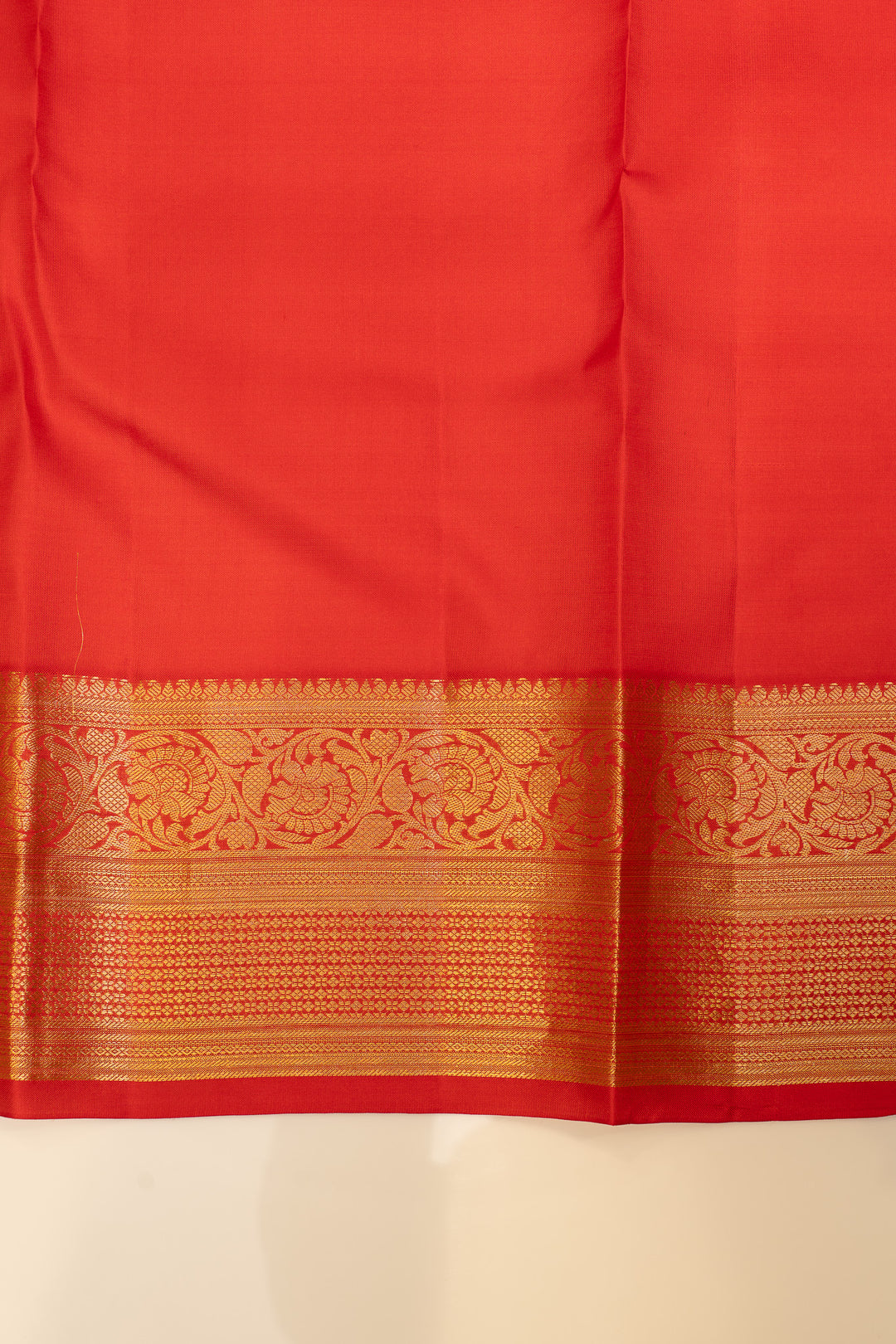 Red stripes pure Kanchipuram silk saree